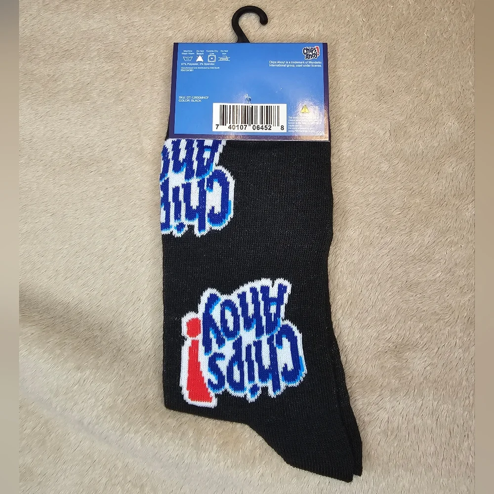 Unisex Adult Chips Ahoy socks NEW